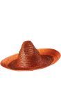 Mexicaanse hoed oranje