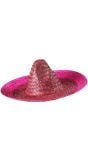 Mexicaanse hoed roze