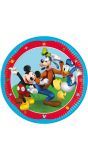 Mickey Mouse kinderfeestje bordjes 8 stuks