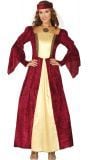 Middeleeuwse vrouw kostuum