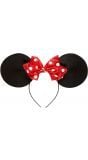 Minnie Mouse hoofdband met strik