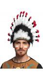 Mohawk indianen hoofdtooi