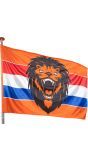 Nederland Oranje vlag met leeuw XXL