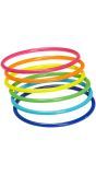 Neon ring armbanden 18 stuks