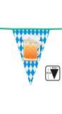 Oktoberfest bier party vlaggenlijn