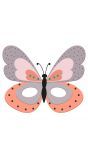 Oogmasker vlinder van vilt