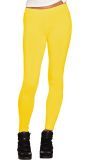 Opaque legging dames neon geel