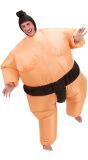 Opblaasbaar sumo worstelaar kostuum
