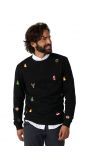 Opposuits Kerstmis - Black Sweater Heren
