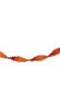 Oranje crepe papier slinger 24 meter