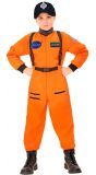 Oranje jonge astronaut