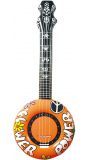 Oranje opblaasbare banjo