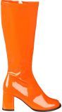 Oranje retro disco laarzen
