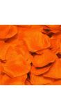 Oranje rozenblaadjes 144 stuks