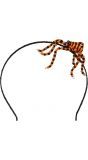 Oranje tarantula haarband