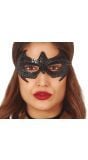 Pailletten Batman oogmasker