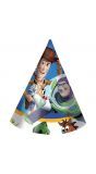 Papieren feesthoedjes Toy Story kinderfeestje