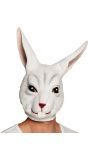 Pasen wit konijn hoofdmasker