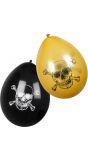 Piraten thema ballonnen latex
