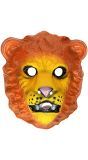 Plastic leeuwen Kindermasker