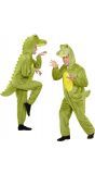 Pluche krokodil kostuum