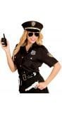 Politie meisje shirt en hoed