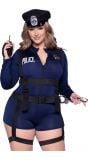 Politie outfit dames plussize