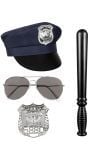 Politie party accessoire set