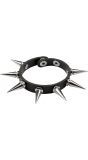 Punker spikes armband deluxe