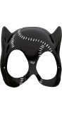 Pvc catwoman masker