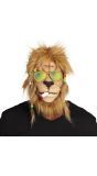 Relax rasta leeuw gezichtsmasker