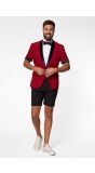 Rode bachelor Opposuits zomer kostuum