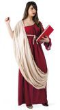 Rode Egyptische Hipatia jurk