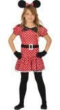 Rode Minnie Mouse jurk meisjes