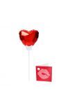 Rode Valentijnsdag hartvormige mini folieballon
