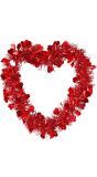 Rode valentijnshart guirlande
