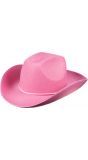 Rodeo roze cowboy hoed