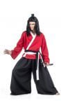 Rood samurai kostuum