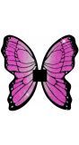 Roze glitter vleugels