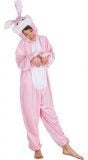 Roze konijn paashaas kostuum kind