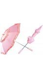 Roze paraplu