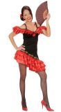 Señorita Flamenco danser kostuum