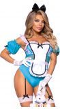Sexy carnaval Alice in Wonderland kostuum