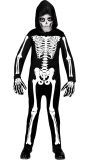 Skully halloween skelet kostuum kind