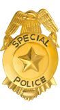 Speciale politie badge