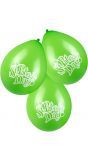 St. Patricksday themafeest ballonnen