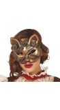 Steampunk katten oogmasker