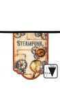 Steampunk thema party vlaggenlijn