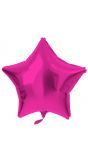 Stervorm folieballon 48cm roze