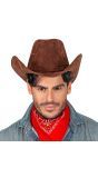 Suedelook Cowboy hoed